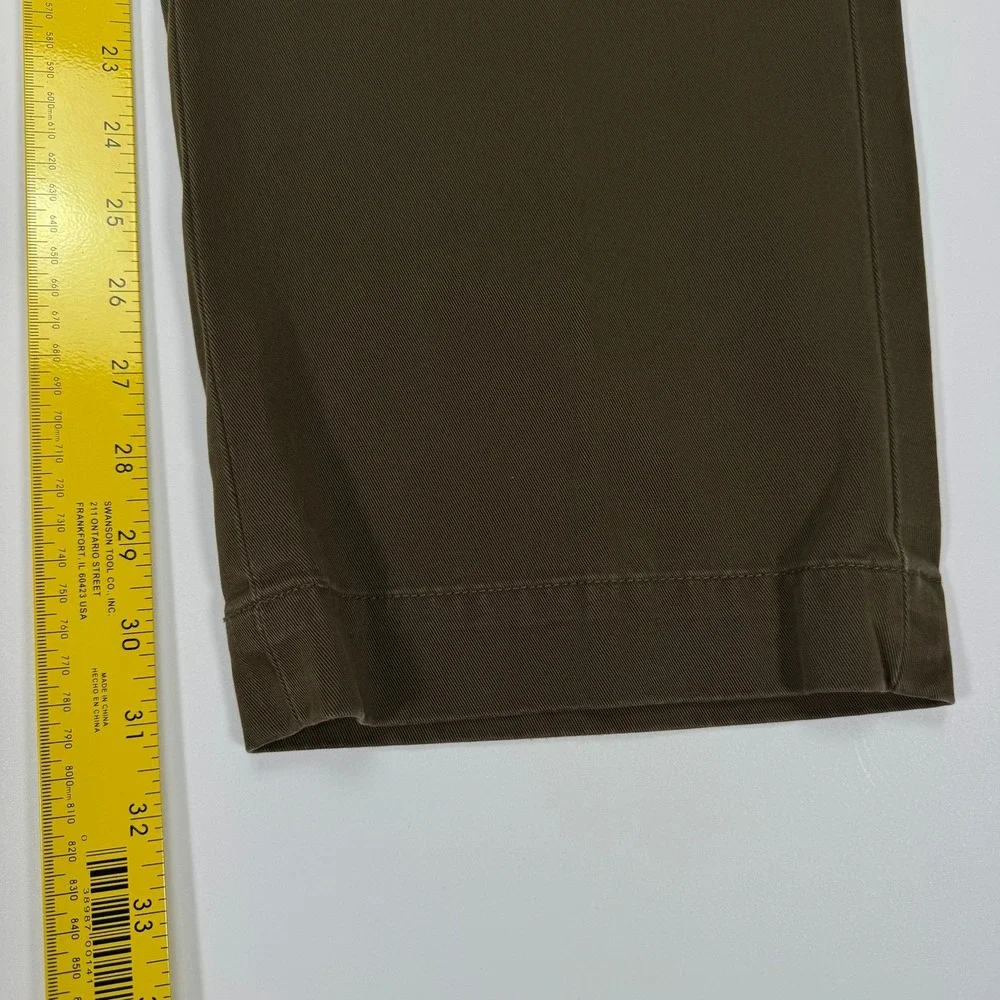 Vintage Polo Ralph Lauren Preston Mens Chinos 38x32 Brown Cotton Flat Front